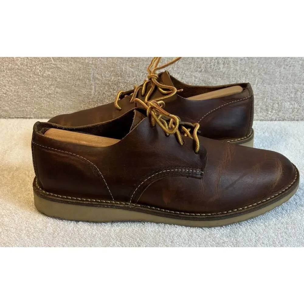 Red Wing Heritage 3303 Copper Rough and Tough Weekender Oxford Shoes US 9 D
